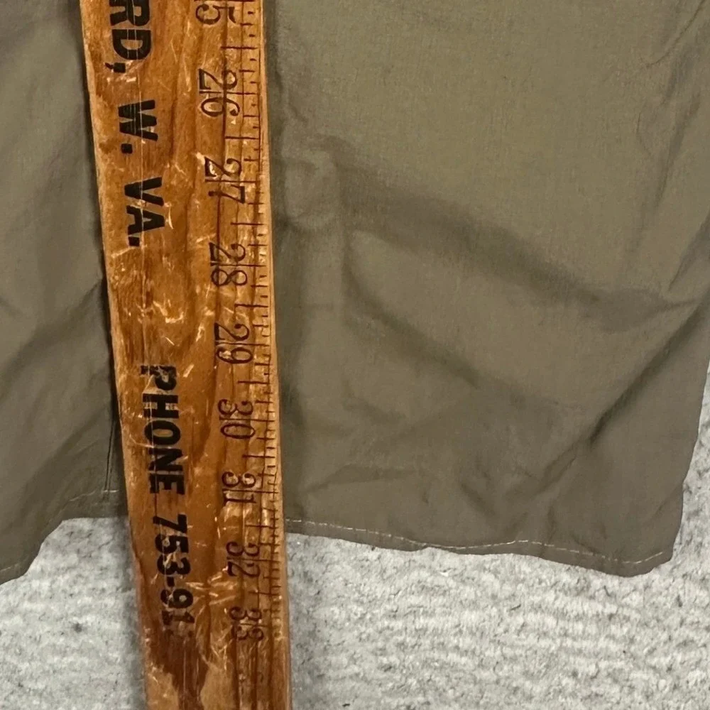 The North Face Pants Womens 8 Brown Hiking Outdoor Drawstring Straight Leg Logo